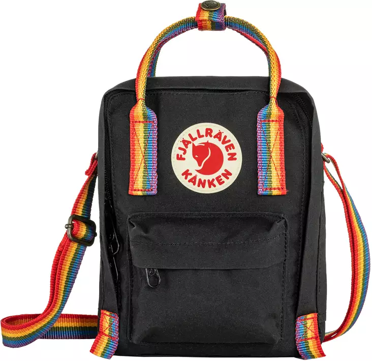 Fjällräven Kånken Sling Rainbow, Black - Fjällräven Kånken Sling - 7323450842239 - 1