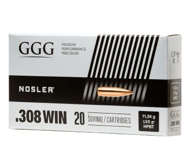 GGG .308 Win HPBT NOSLER 10,89g 20kpl - Muut - 4779032300339 - 1