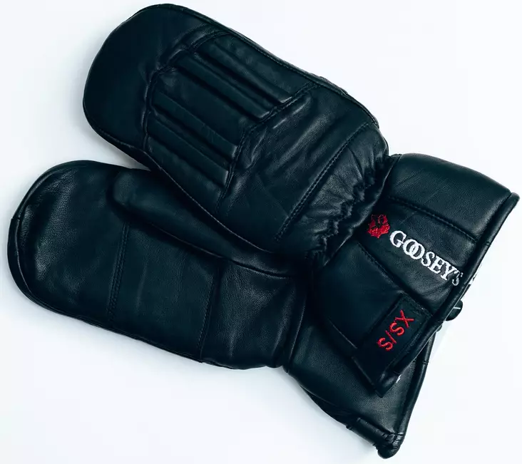 Goosey's Orginal nahkakintaat, mustat - Käsineet - 081-909 - 1