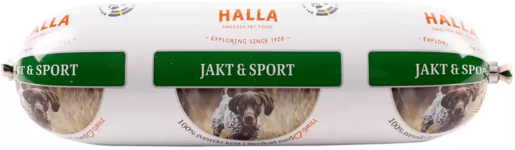 Halla Jakt & Sport, koiranmakkara 650g - Halla koiranruoka - 7350003233459 - 1