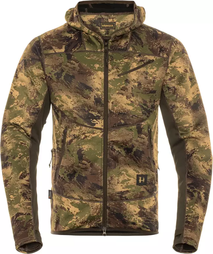 Härkila Deer Stalker camo fleece hoodie - Härkilä Erätakit ja puvut - 1301139 - 1
