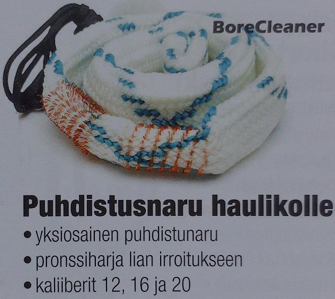 Haulikon puhdistusnaru, Bore Cleaner - Aseenhoitotuotteet - 6430038646309 - 1