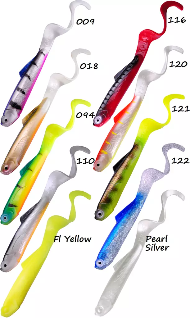 K.P Hybrid Worm 9" haukijigi - Jigit ja Shadit - 1-KPHW9 - 1