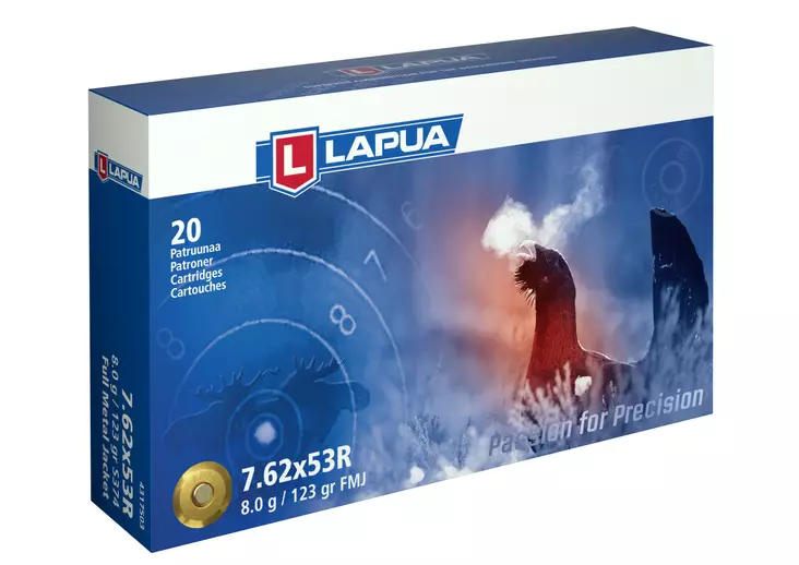 Lapua 7,62x53R FMJ 8,0g - Lapua - 6418267101929 - 2