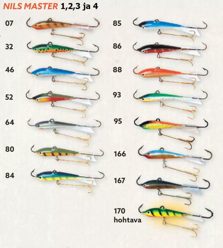 Nils Master tasapainopilkki 6g/40mm - Tasapainopilkit, pystypilkit, mormuskat - 6416311040859 - 1