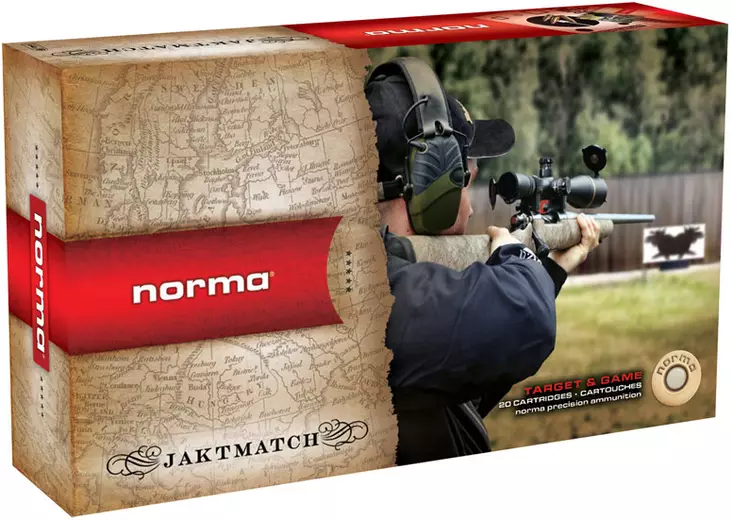 Norma 223 Rem. Jaktmatch 3,6g FMJ - Norma - 7393923157269 - 1