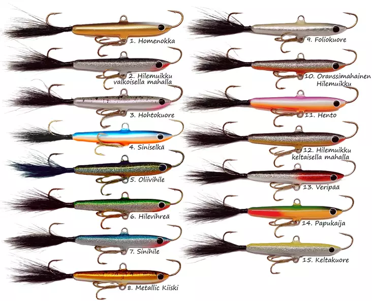 Pilkkipaja Lastu 65mm 10g - Tasapainopilkit, pystypilkit, mormuskat - 6409310012019 - 1