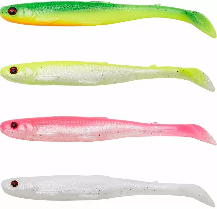 Savage Gear Slender Scoop Shad Dark 9cm - Jigit ja Shadit - 5706301767509 - 1