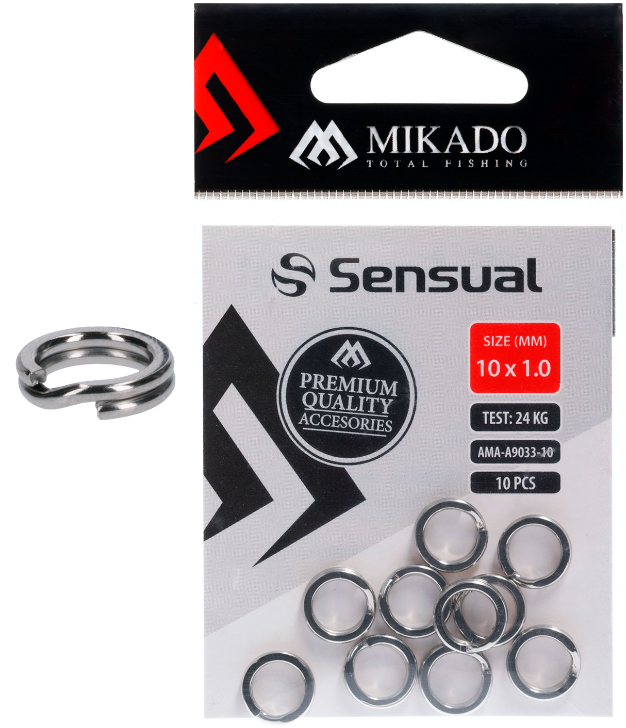 Uistinrengas 9x0,9 10kpl, Mikado - Perukkeet ja Lukot - 5900637149729 - 1