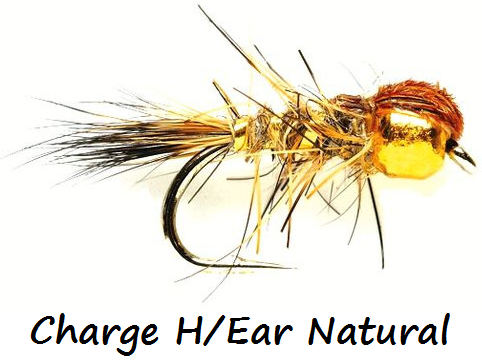 Uppoperho 2kpl, Charge H/Ear Natural S12 - Valmisperhot - 6430037106859 - 1