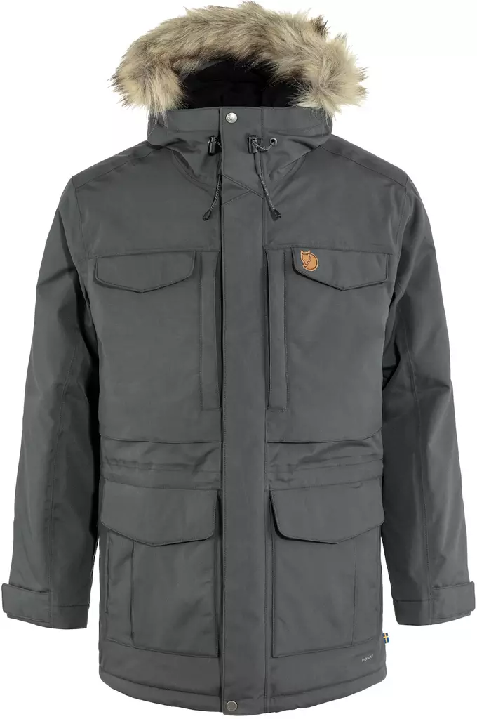 Fjällräven Nuuk Parka M, Basalt - Fjällräven talvitakit - 86668BA - 1