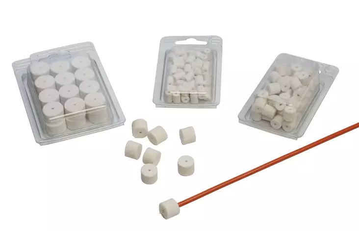 M.R, Puhdistustupot 9mm/9,3 50kpl - Aseenhoitotuotteet - 6438418000246A - 1