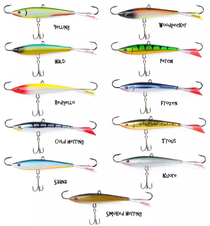 Väinö kevennetty tasuri 95mm 11g - Tasapainopilkit, pystypilkit, mormuskat - 6438212033945a - 1