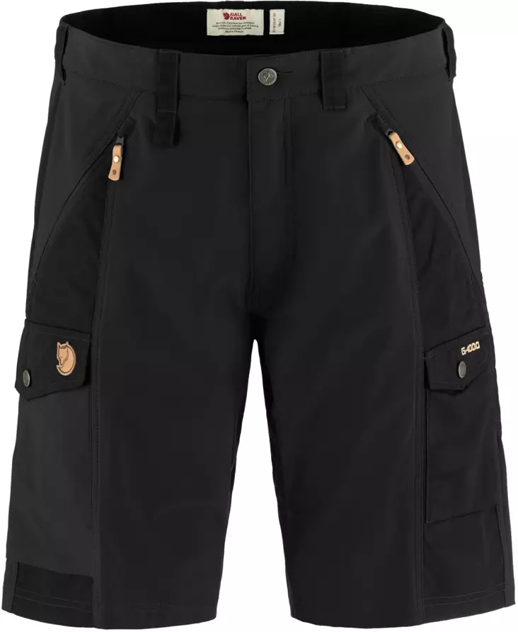 Fjällräven Abisko Shorts M, Black - Fjällräven housut - F82833B - 1