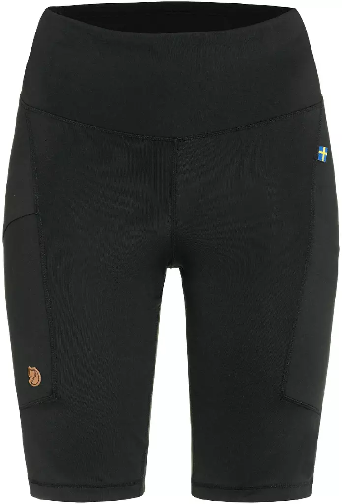 Fjällräven Abisko Short Tights W, Black - Fjällräven housut - 87138B - 1