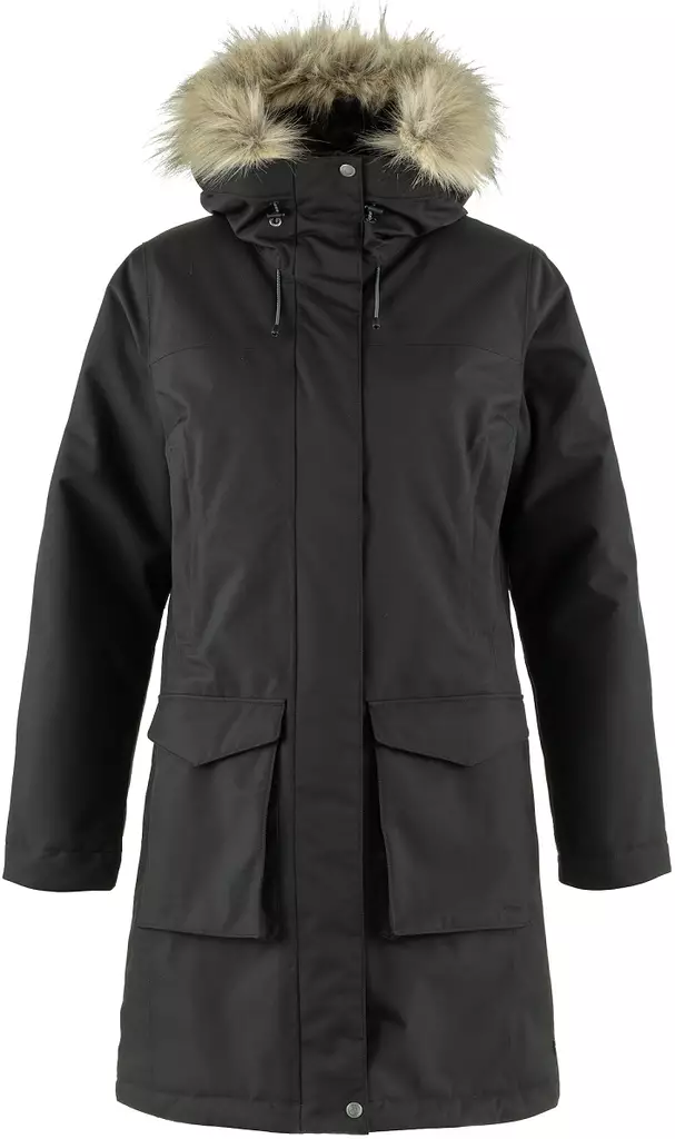 Fjällräven Nuuk Lite Parka W, Black - Fjällräven talvitakit - 87161B - 1
