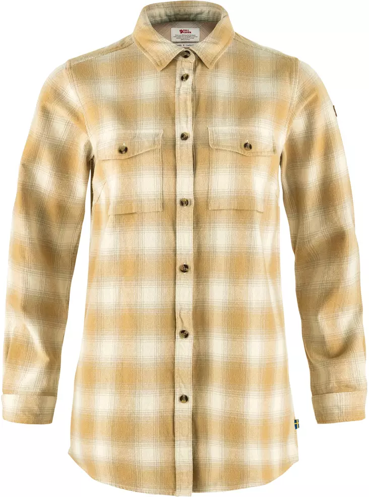 Fjällräven Övik Twill Shirt LS W, paita - Fjällräven paidat - 87120CWDB - 1