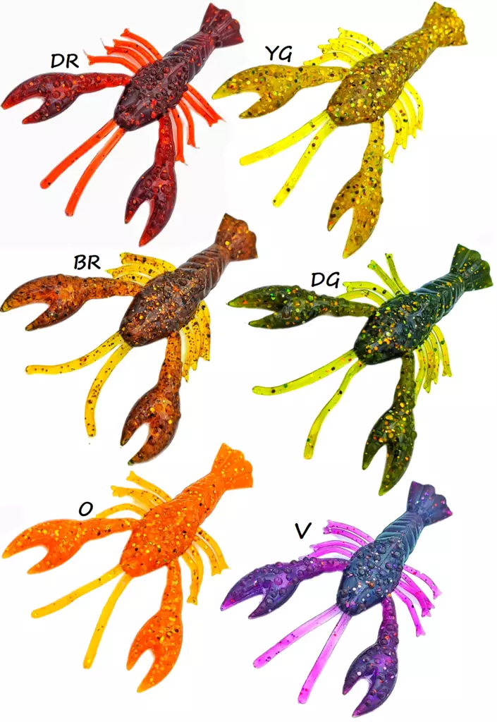 Orka King Crab 5,5cm, rapu jigi - Jigit ja Shadit - orkakingcrab - 1