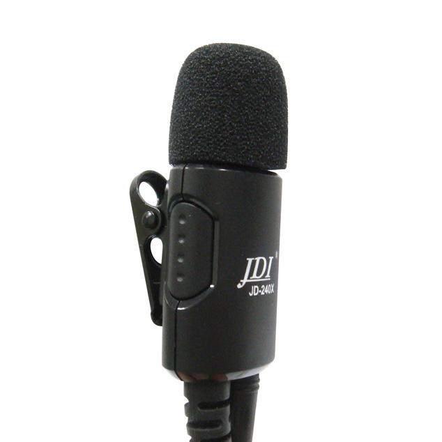 Wouxun headset kaulusmikrofoni - Vhf- ja Radiopuhelimet - JD2402DED7C - 1