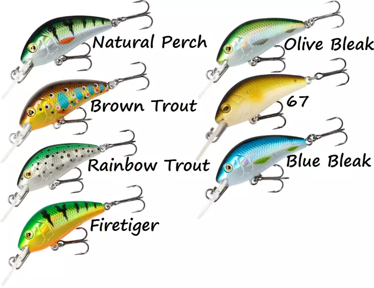 Mikado Cavalier 4cm 3,6g - Vaaput - PWF-CA-4F - 1