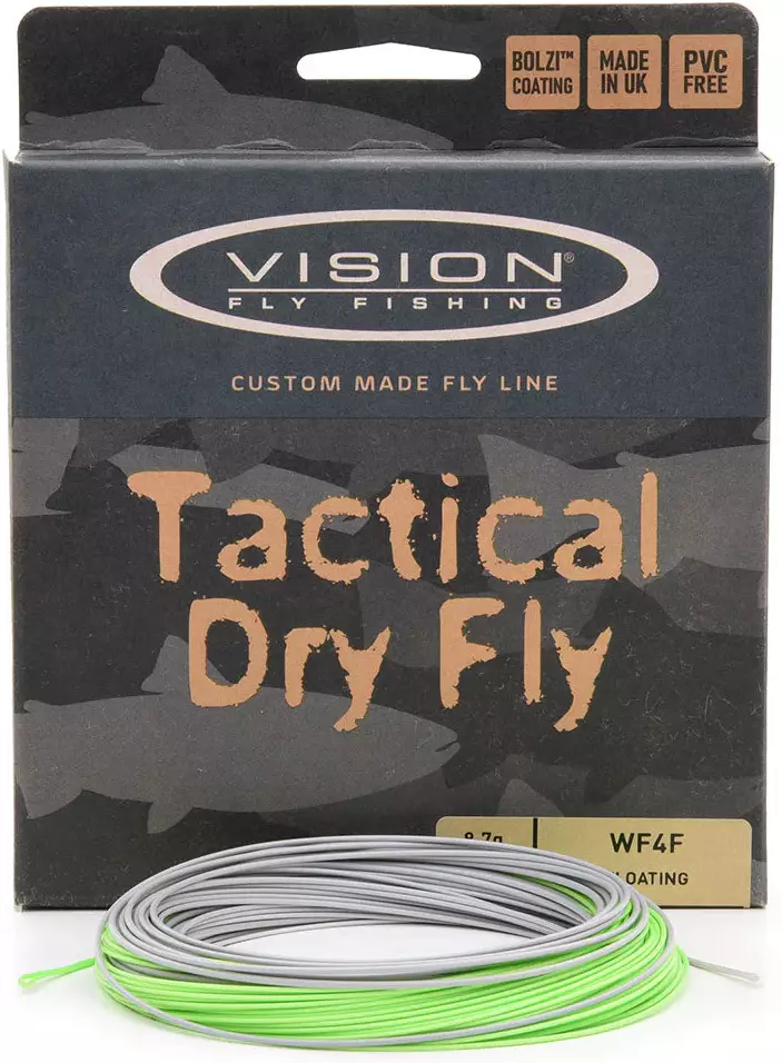 Perhosiima, Vision Tactical Dry Fly WF F - Perhosiimat ja perukkeet - VDFXF - 1