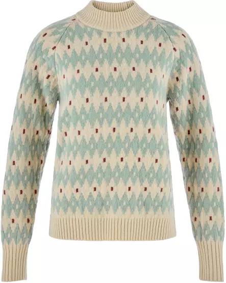 Fjällräven Övik Jaquard Knit, villapaita - Fjällräven paidat - F14600299MG - 1