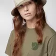 Fjällräven Fox Boxy Logo Tee W, Green - Fjällräven paidat - 87153G - 4