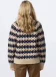Fjällräven Övik Jaquard Knit, villapaita - Fjällräven paidat - F14600299MG - 4