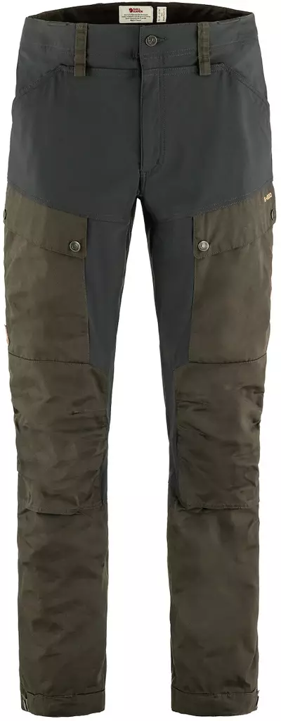 Fjällräven Keb, Miesten housut, Olv-Grey - Fjällräven housut - 87176DODG - 1