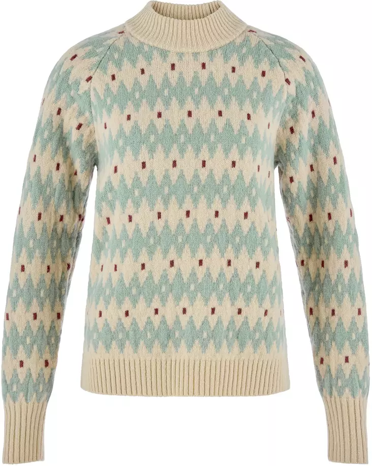 Fjällräven Övik Jaquard Knit, villapaita - Fjällräven paidat - F14600299MG - 1