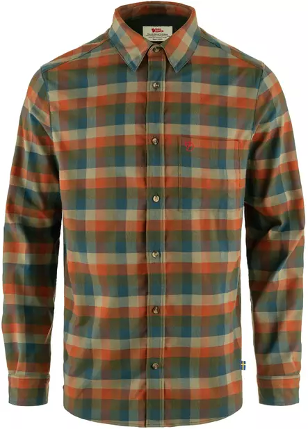 Fjällräven Lappland Stretch Flannel - Fjällräven paidat - F12600195LGAL - 1