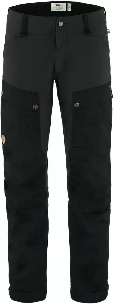 Fjällräven Keb Long M, housut, musta - Fjällräven housut - 87176BL - 1