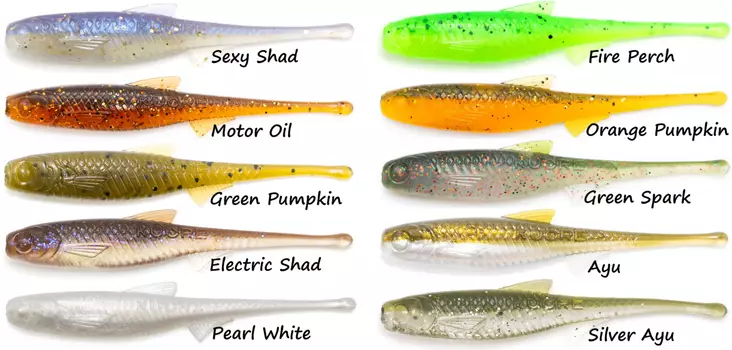 Kuore Torpedo 7cm kalajigi, 4kpl - Jigit ja Shadit - KTOR7CM - 1