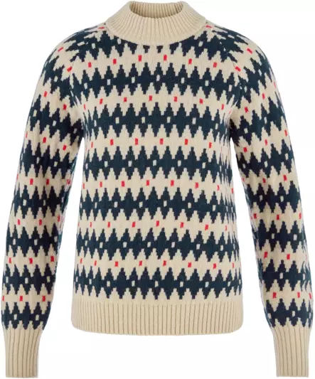 Fjällräven Övik Jaquard Knit, villapaita - Fjällräven paidat - F14600299DN - 1