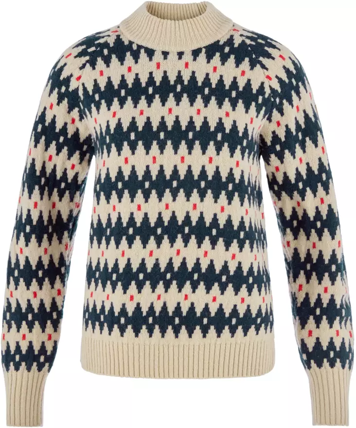 Fjällräven Övik Jaquard Knit, villapaita - Fjällräven paidat - F14600299DN - 1