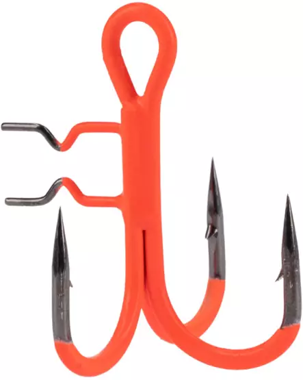 Mikado Jaws Vertical Treble Orange 4kpl - Kalastus Koukut - HJA12O - 1