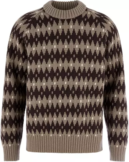 Fjällräven Övik Jaquard Knit, villapaita - Fjällräven paidat - F12600358SBBO - 1
