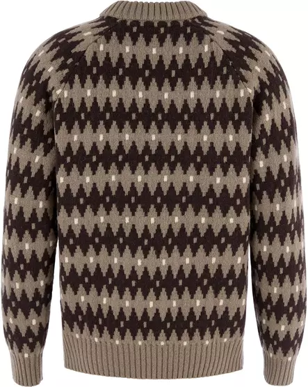 Fjällräven Övik Jaquard Knit, villapaita - Fjällräven paidat - F12600358SBBO - 2
