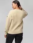 Fjällräven Övik Waffle Knit W, Black Oak - Fjällräven paidat - F14600259BO - 4