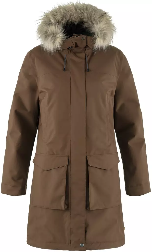Fjällräven Nuuk Lite Parka W, Dark Oak - Fjällräven talvitakit - 87161DO - 1