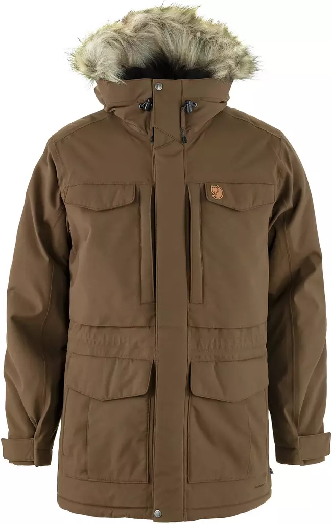 Fjällräven Nuuk Parka M, Dark Oak - Fjällräven takit - F86668DO - 1
