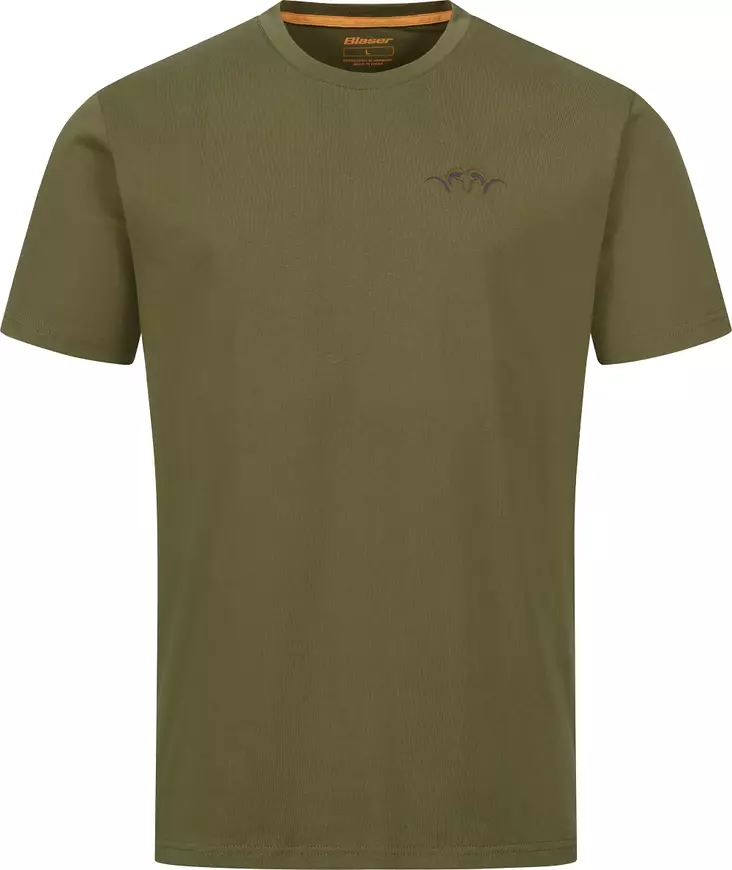 Blaser Argali Badge T26 T-paita, Dark Olive - Blaser Paidat ja Liivit - 80417726DO - 1