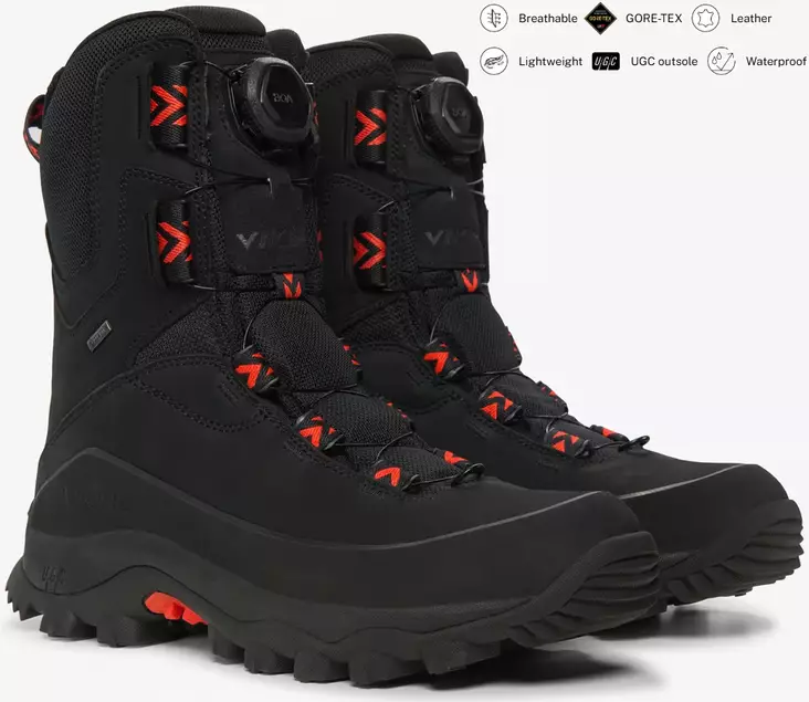 Viking Villrein High GTX BOA, -25 - Vaelluskengät - 55905BR - 1