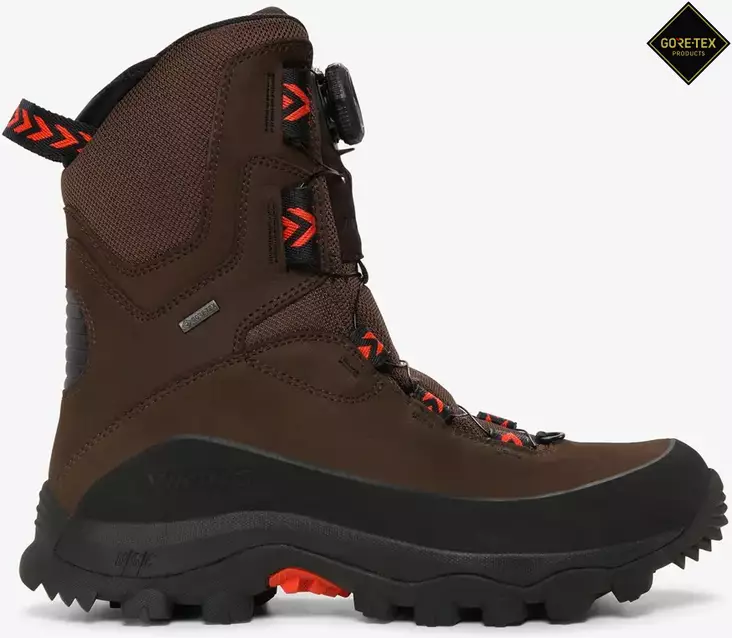 Viking Villrein High GTX BOA, dk.brw/red -25 - Vaelluskengät - 53935dbr - 1