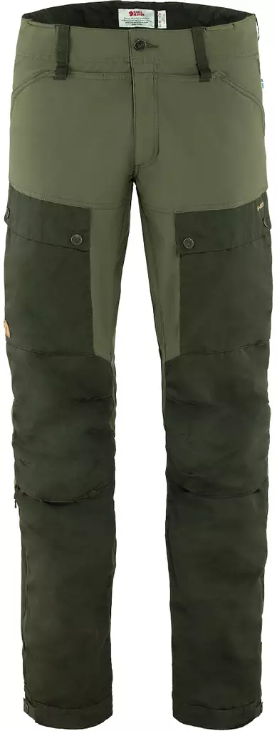 Fjällräven Keb Housut Short, D.F-L.Green - Fjällräven housut - 87176DFLGS - 1