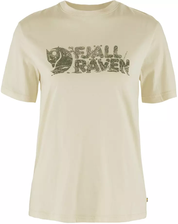 Fjällräven Lush W White, naisten t-paita - Fjällräven paidat - F14600165CW - 1