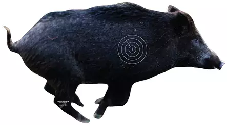 Targets, Villisika juokseva renkailla - Taulut ja taulutarvikkeet - 22-517X - 1