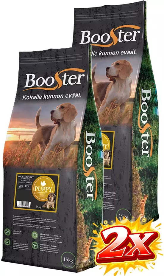 Booster Puppy 15kg x 2 - Booster koiranruoka - 6430031870012x - 1
