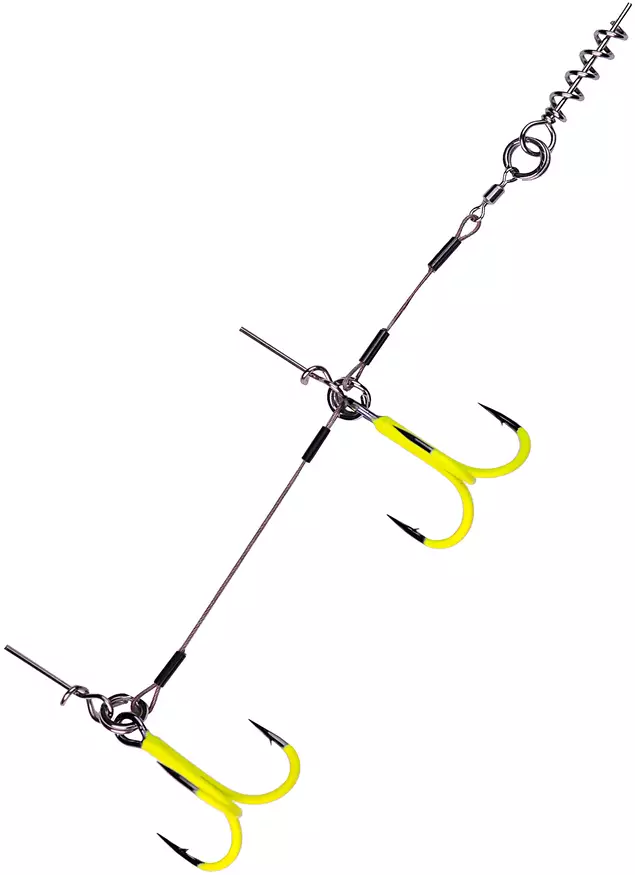K.P Stinger Rig UV Yellow - Jigitarvikkeet - 1-KPSTR-UVY - 1